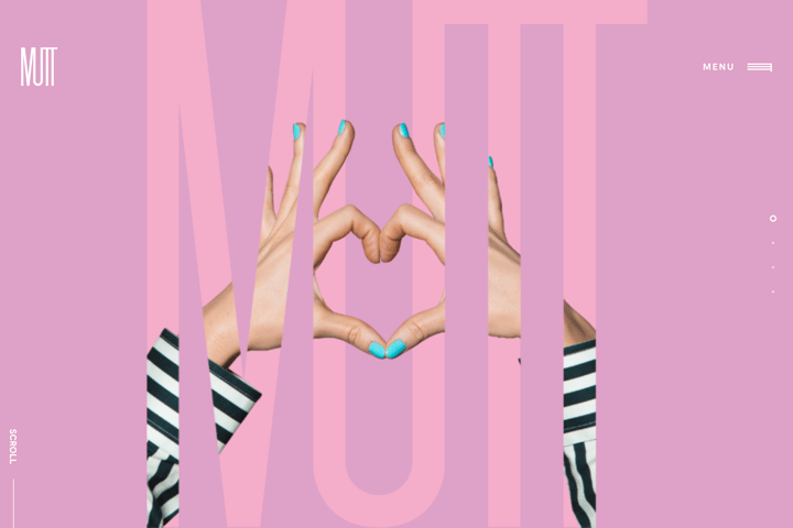 Mutt Agency website preview